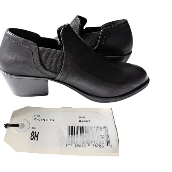 Weatherproof Vintage Women's Cynthia Black Block Heel Ankle Booties Size 8 NWOB - Picture 7 of 8